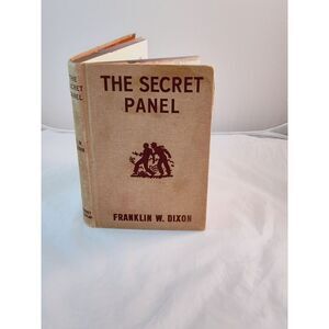 Vintage 1946 The Secret Panel Hardcover Book By‎ Franklin W. Dixon Hardy Boys